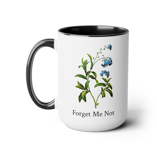 Forget Me Not Flower Mug