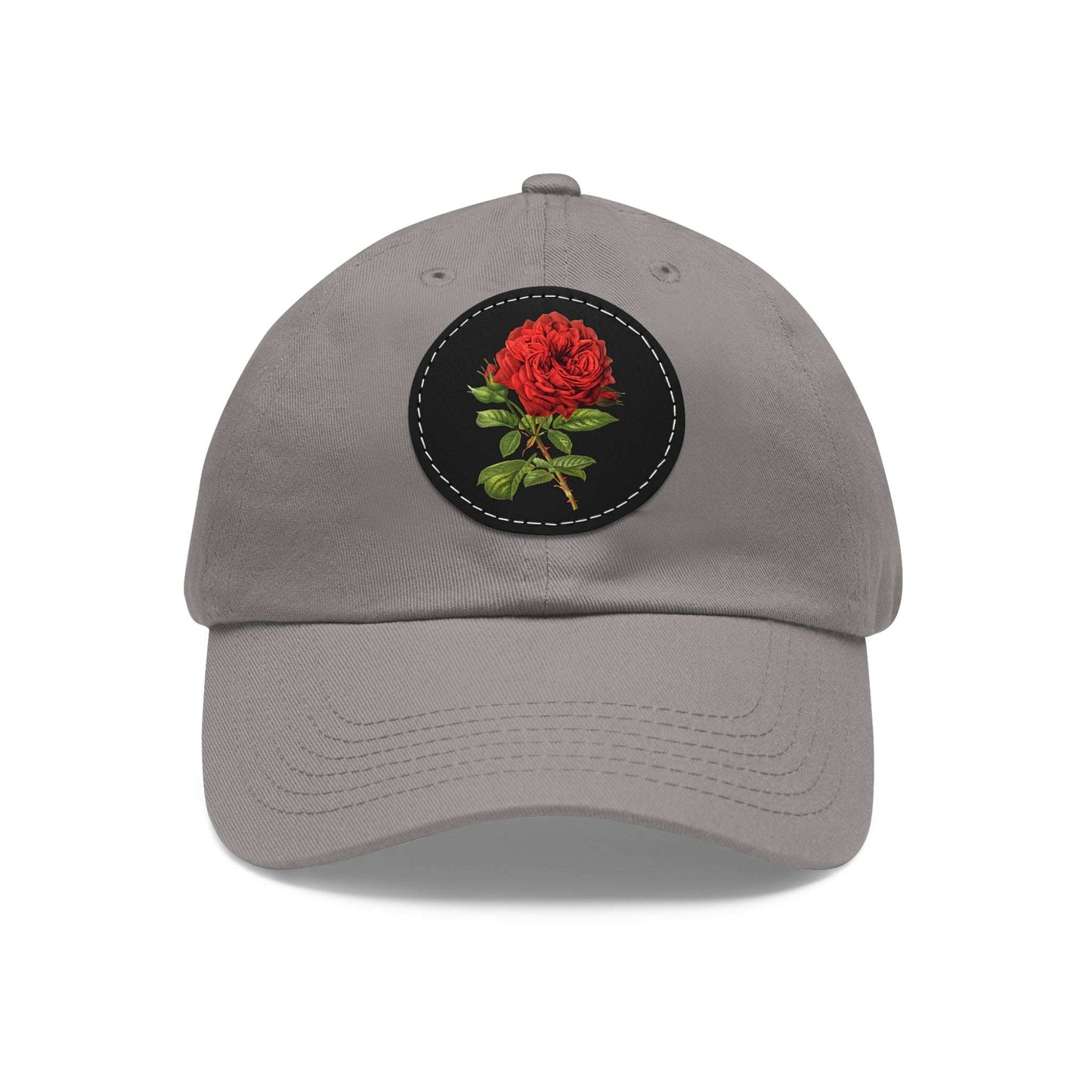 Red Rose Flower Hat - Vintage Duchesse de Dino illustration