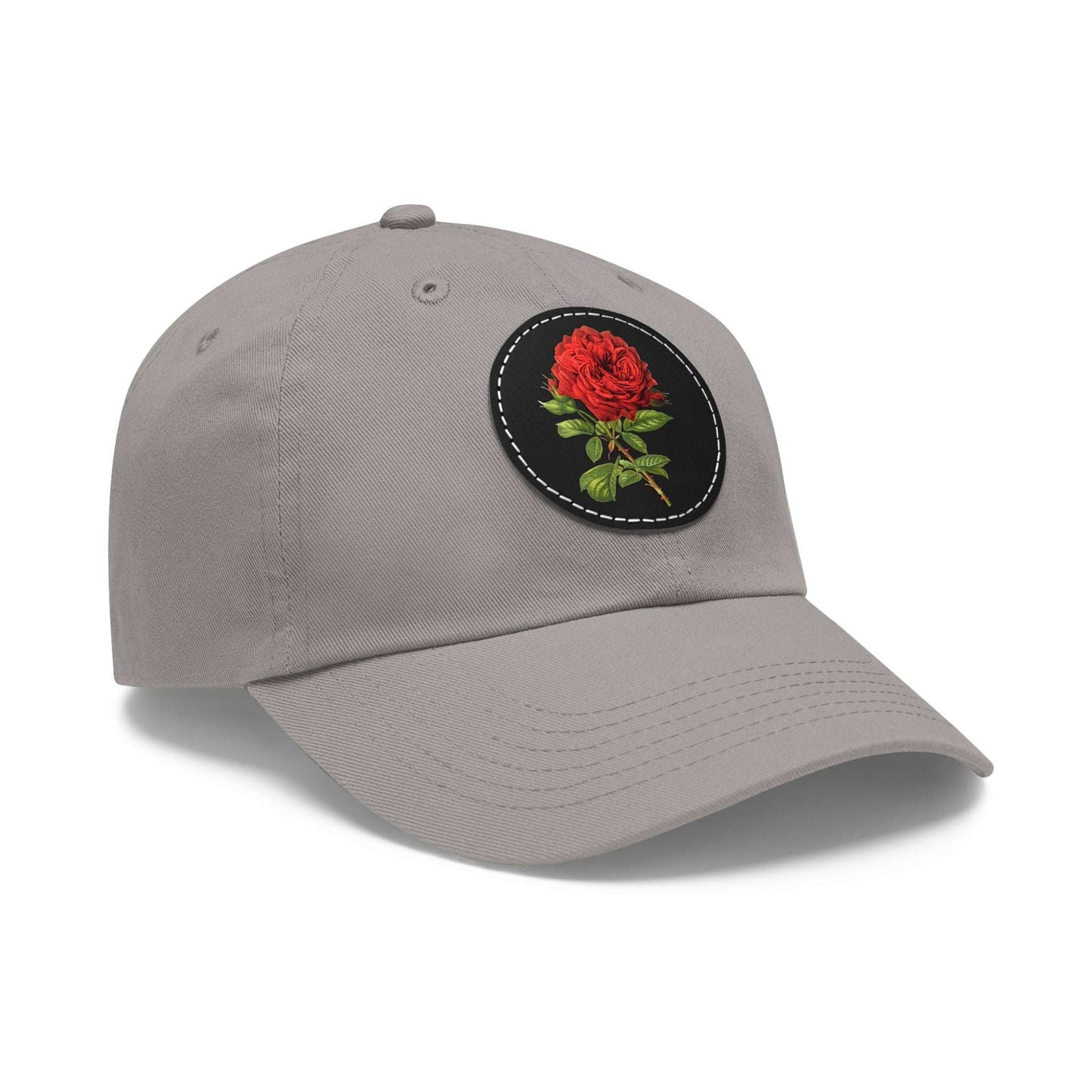 Red Rose Flower Hat - Vintage Duchesse de Dino illustration