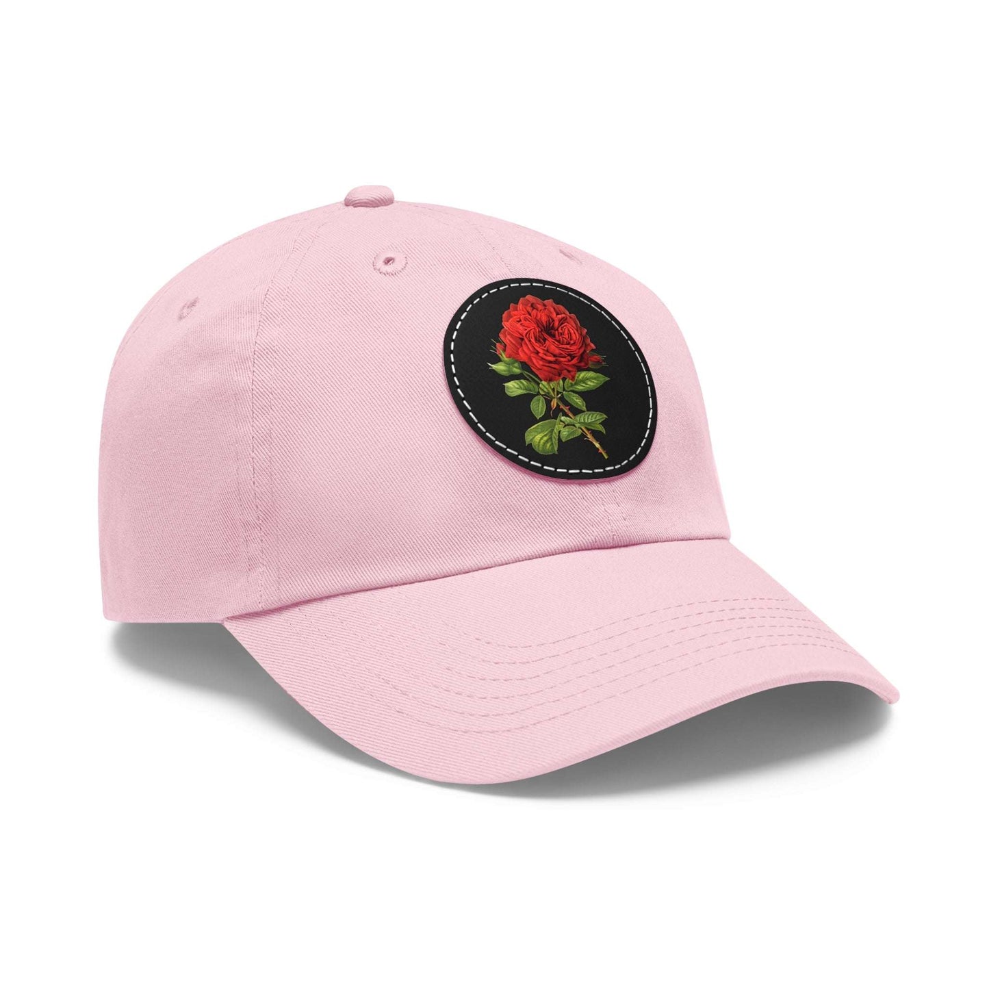 Red Rose Flower Hat - Vintage Duchesse de Dino illustration