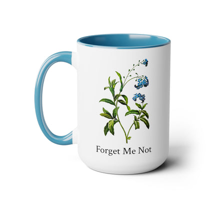 Forget Me Not Flower Mug