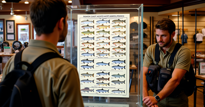 Trout, Salmon and Char Poster and ID Chart - Females
