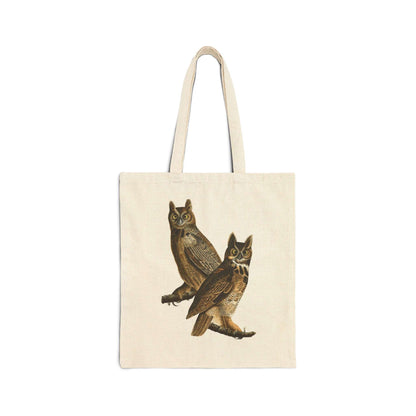 Great Horned Owl Canvas Tote Bag
