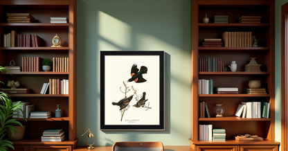 Red-winged Blackbird | Wildbird Wall Art Print