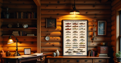 Eastern Gamefish Poster Identification Chart