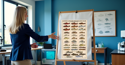Eastern Gamefish Poster Identification Chart