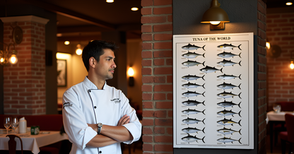 Tuna Poster - Tuna of the World