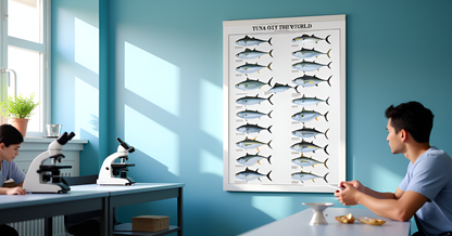 Tuna Poster - Tuna of the World