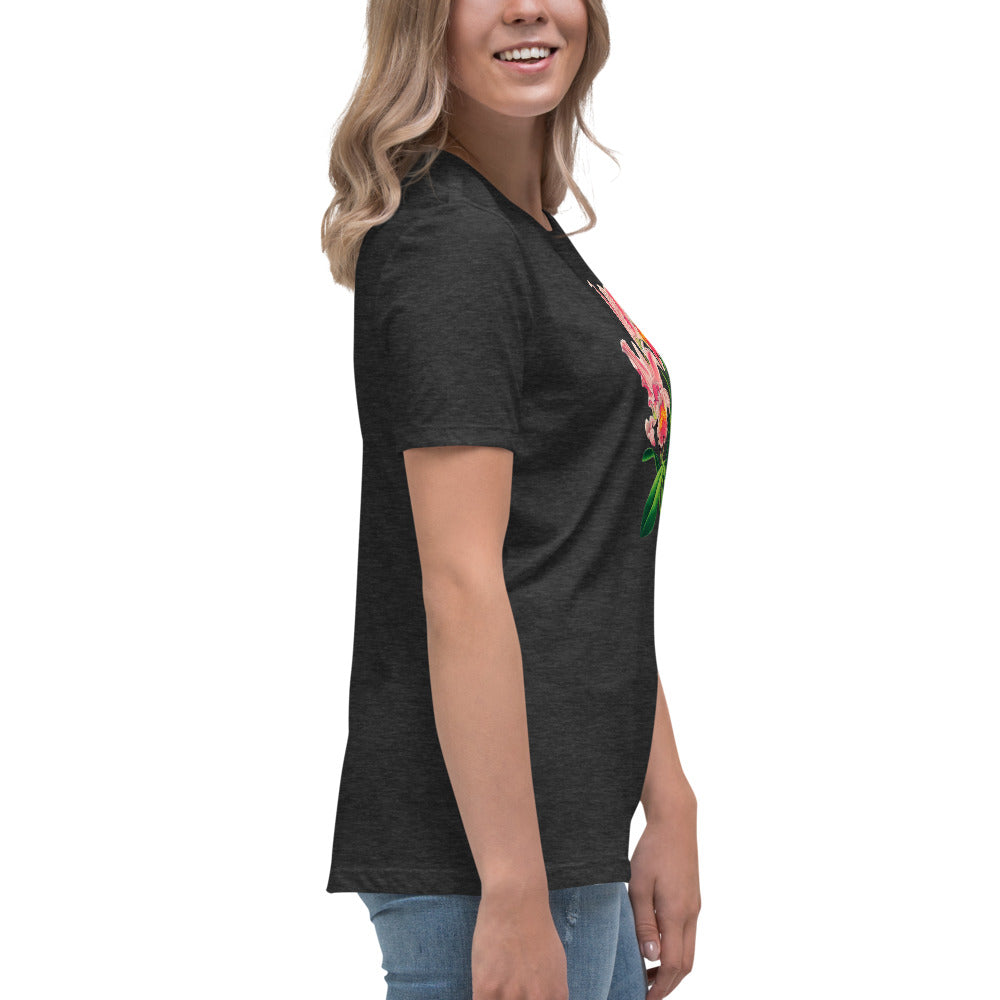 Cattleya Orchid Flower Relaxed T-Shirt