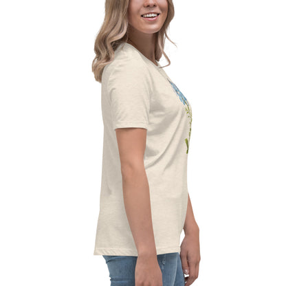 Leadwort Flower Relaxed T-Shirt