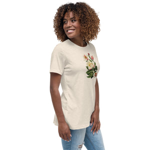 White Peony Flower T-Shirt