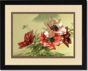 Poppies | Victorian Wall Art Print