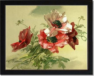 Poppies | Victorian Wall Art Print