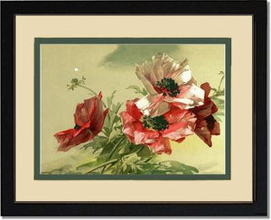 Poppies | Victorian Wall Art Print