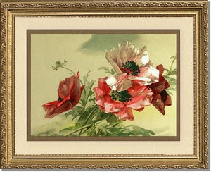 Poppies | Victorian Wall Art Print