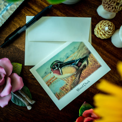 Duck Bird Note Card Set